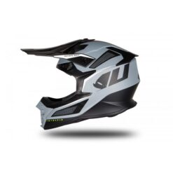 Casca motocross/enduro Ufo Plast Intrepid, negru/gri, mat