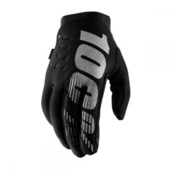 100 la suta Manusi Enduro Brisker Black/Gray
