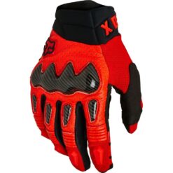 Fox Racing Manusi Moto Enduro Bomber CE Flo Red Fox Racing Manusi Moto Enduro Bomber CE Flo Red